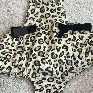 Mud Pie Animal Print Baby Outfit